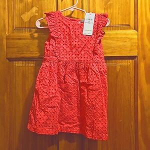 Baby girl dress with bloomers